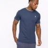 Original Preece T-Shirt Navy Crosshatch