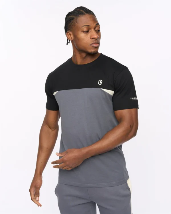 17124775-bc24-40c7-b5a5-44a3a7257b22_750x Original Castlebay T-Shirt Slate Crosshatch