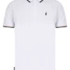 Original Underwood 2 Cotton Pique Polo Shirt in Bright White - Kensington Eastside
