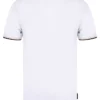 Original Underwood 2 Cotton Pique Polo Shirt in Bright White - Kensington Eastside