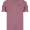Original Underwood 2 Cotton Pique Polo Shirt in Grapeade - Kensington Eastside