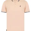 Original Underwood 2 Cotton Pique Polo Shirt in Peach Whip - Kensington Eastside