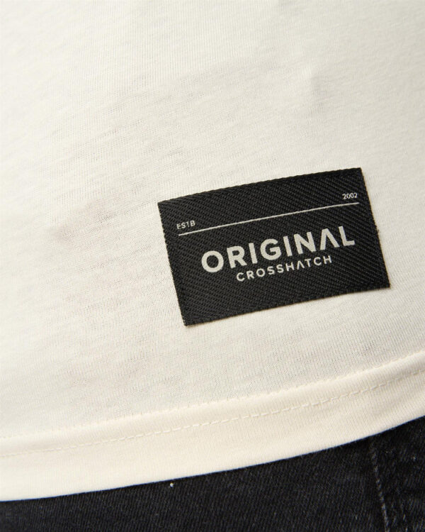 20ac2c0b-eb65-4635-996e-875f04d73aa5_750x Original Lamtopi T-Shirt White Crosshatch