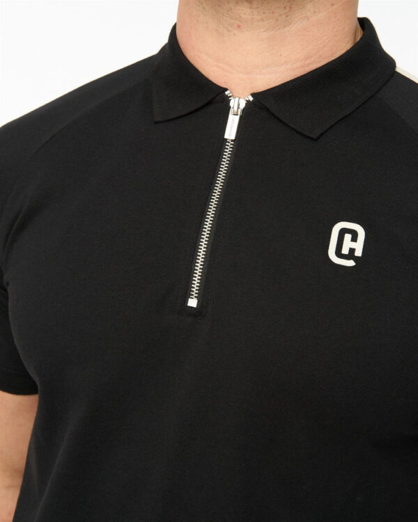 Original Cresswill Polo Black Crosshatch