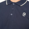 Original Crufton Polo Navy Crosshatch