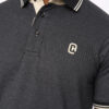 Original Preece Polo Black Crosshatch