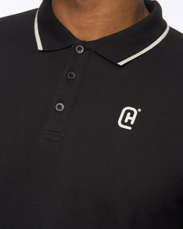 Original Utilate Polo Black Crosshatch