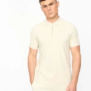 Original Cresswill Polo Neutral Crosshatch