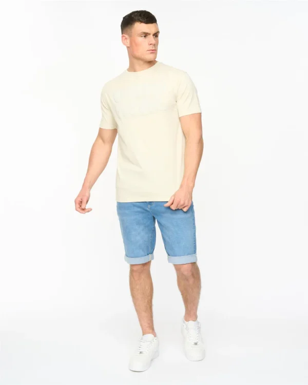 Original Transflate T-Shirt Neutral Crosshatch
