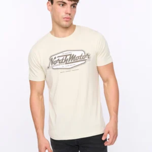 Original Hellmere T-Shirt Off White Crosshatch