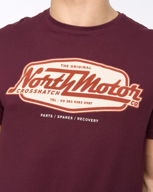 Original Hellmere T-Shirt Raisin Crosshatch