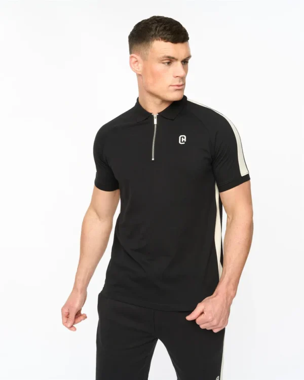 Original Cresswill Polo Black Crosshatch