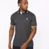 Original Preece Polo Black Crosshatch