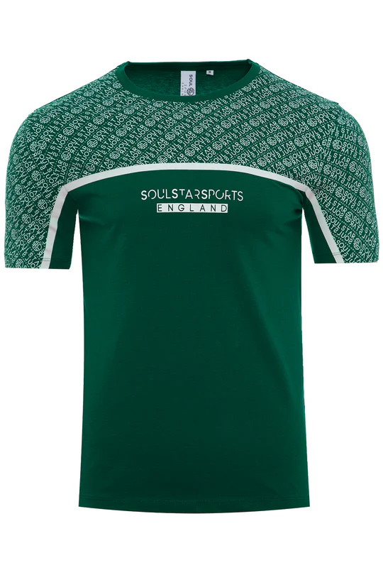 T-shirt Soulstar Sports England green