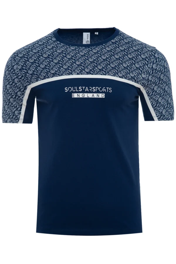 T-shirt Soulstar Sports England Navy
