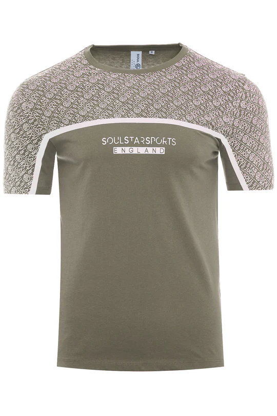 T-shirt Soulstar Sports England beige