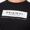 Original Jamstate T-Shirt Black Crosshatch