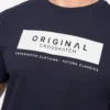 Original Jamstate T-Shirt Navy Crosshatch