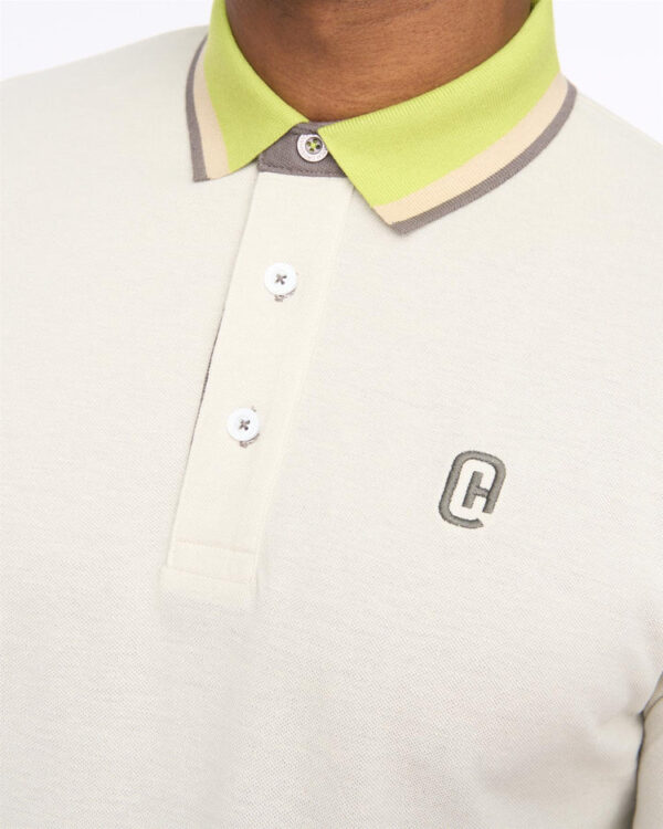 Original Chimlacks Polo White Crosshatch