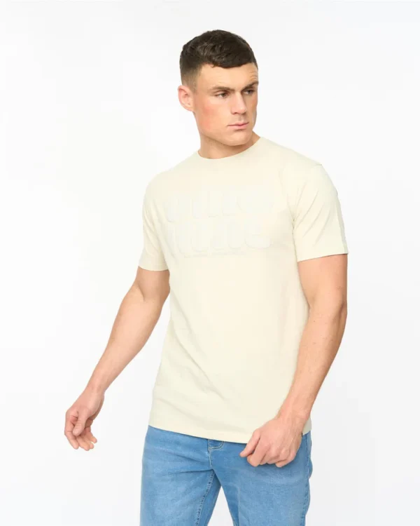 Original Transflate T-Shirt Neutral Crosshatch
