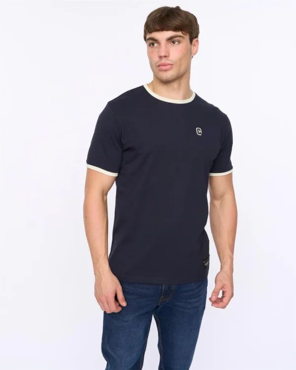 d055931b-ca50-4025-a80f-46c89411f60c_750x Original Lamtopi T-Shirt Navy Crosshatch