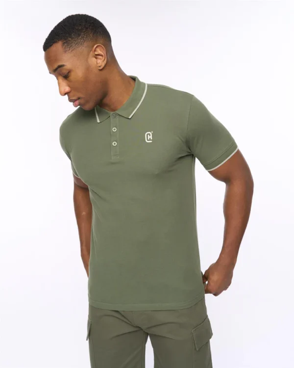 Original Utilate Polo Thyme Crosshatch