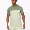 dd8f7e20-4d79-447c-b1cf-f80002f1752c_750x Original Castlebay T-Shirt Light Olive Crosshatch
