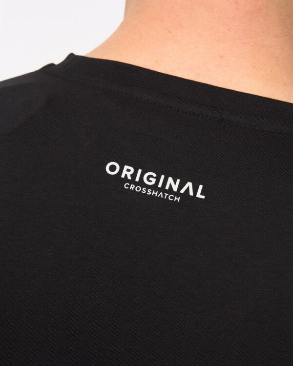 Original Jamstate T-Shirt Black Crosshatch