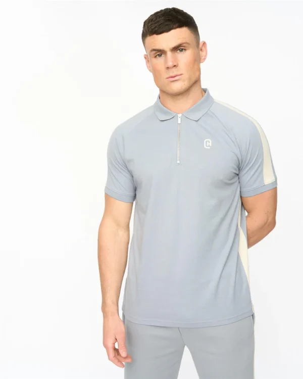 fb0ce343-7554-448c-81d1-30081b7b8354_750x Original Cresswill Polo Steel Blue Crosshatch