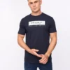 Original Jamstate T-Shirt Navy Crosshatch