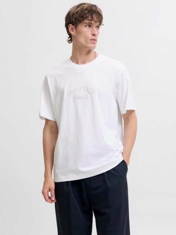 photo_5787201727235821271_y Original T-Shirt Jack & Jones blanc brodie