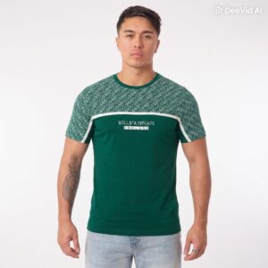 T-shirt Soulstar Sports England green