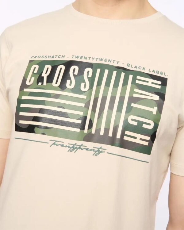 Original Wenfore T-Shirt Light Stone Crosshatch