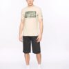 Original Wenfore T-Shirt Light Stone Crosshatch