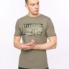 Original Wenfore T-Shirt Green Crosshatch