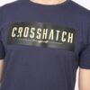 photo_5996999858759339330_y Original Crew Neck T-Shirt Navy Crosshatch