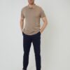Original Threadbare Men's Short-Sleeve Taupe Polo Shirt