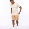 Original Crufton Polo Neutral Crosshatch