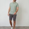 photo_6021464589477809168_w Original Threadbare Sage Green Cotton Pique Short Sleeve Polo Shirt