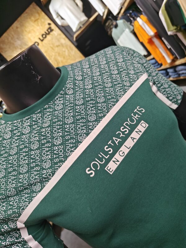 T-shirt Soulstar Sports England green