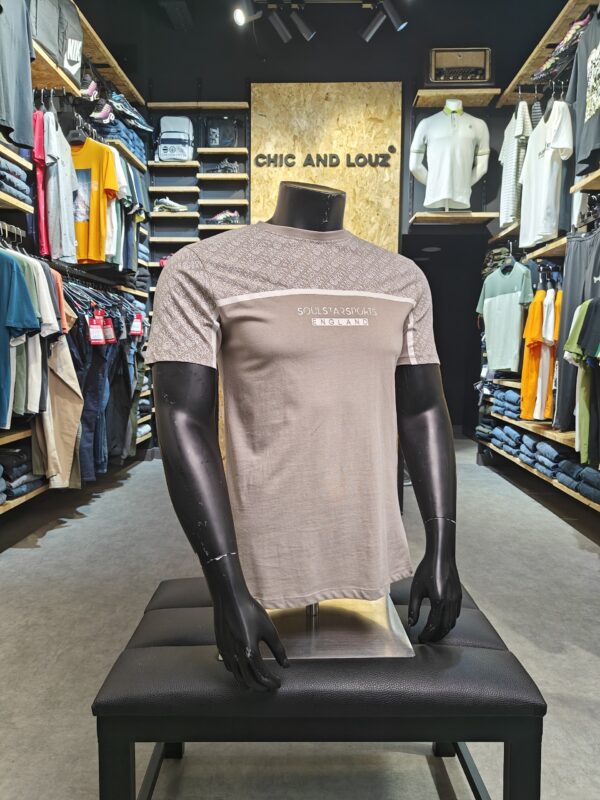 T-shirt Soulstar Sports England beige
