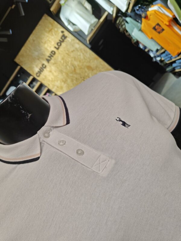 Original Underwood 2 Cotton Pique Polo Shirt in Bright White - Kensington Eastside