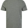 Original Wilditch Jacquard Weave Cotton Crew Neck T-Shirt in Sky Captain Navy - Kensington Eastside