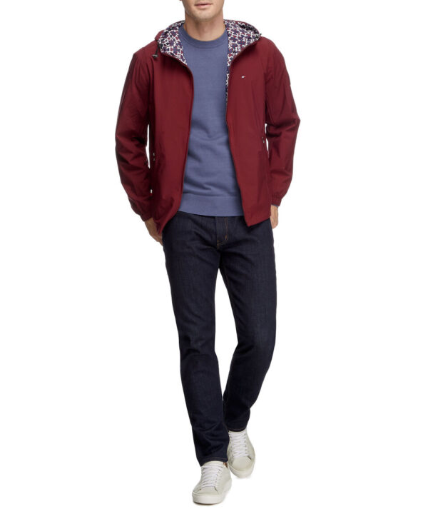 veste double face imperméable Tommy Hilfiger grenat