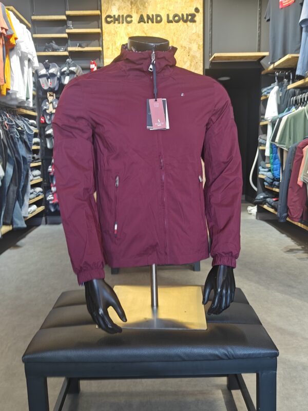 veste double face imperméable Tommy Hilfiger grenat