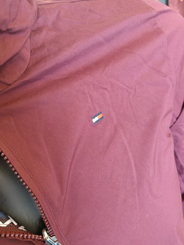 veste double face imperméable Tommy Hilfiger grenat
