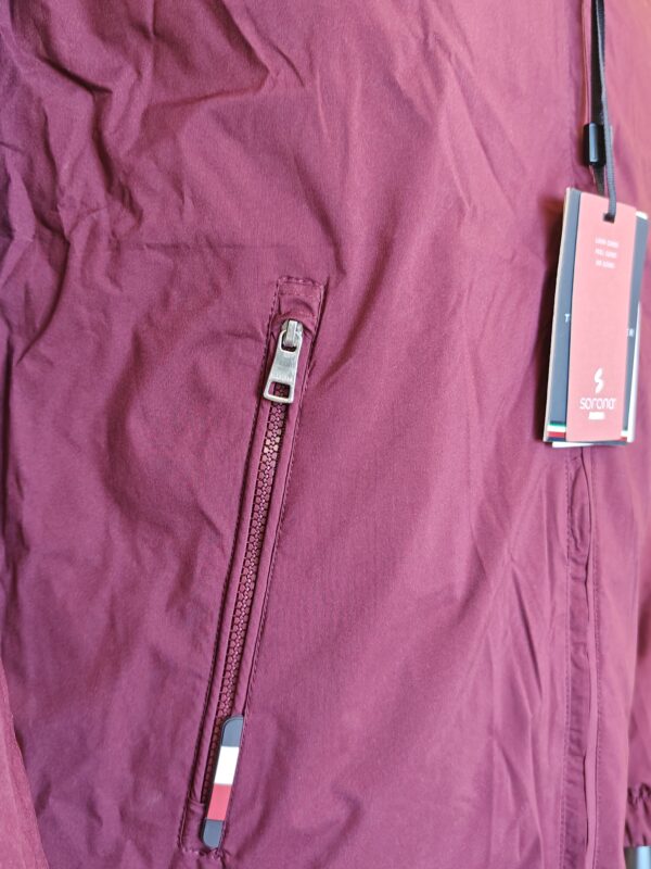 veste double face imperméable Tommy Hilfiger grenat