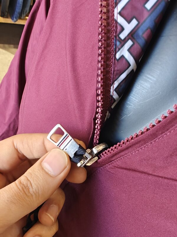veste double face imperméable Tommy Hilfiger grenat