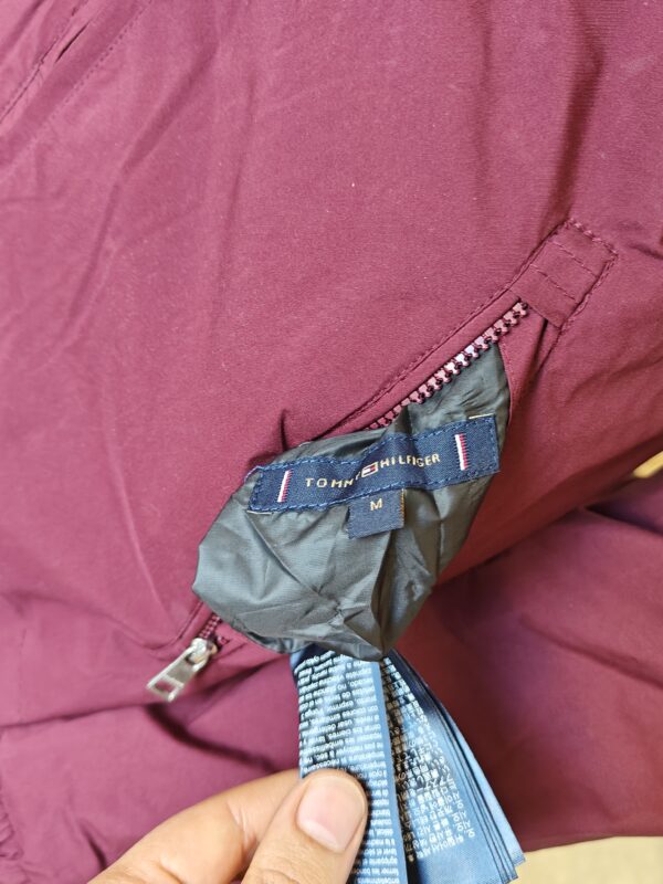 veste double face imperméable Tommy Hilfiger grenat