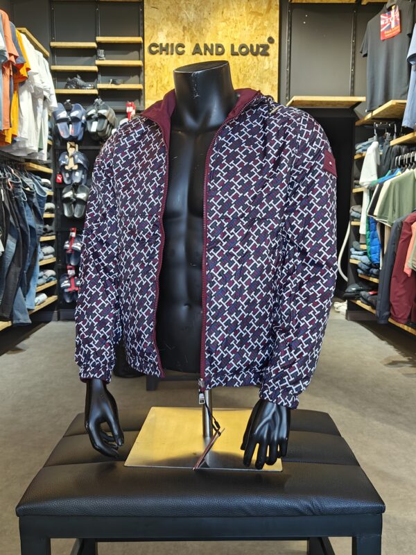 veste double face imperméable Tommy Hilfiger grenat